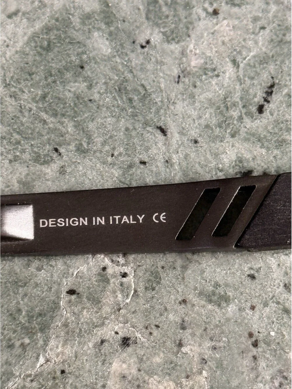 ANYLUV TC4571-2 Grey Blue Light Blocking Glasses Gunmetal Grey Carbon Made Italy